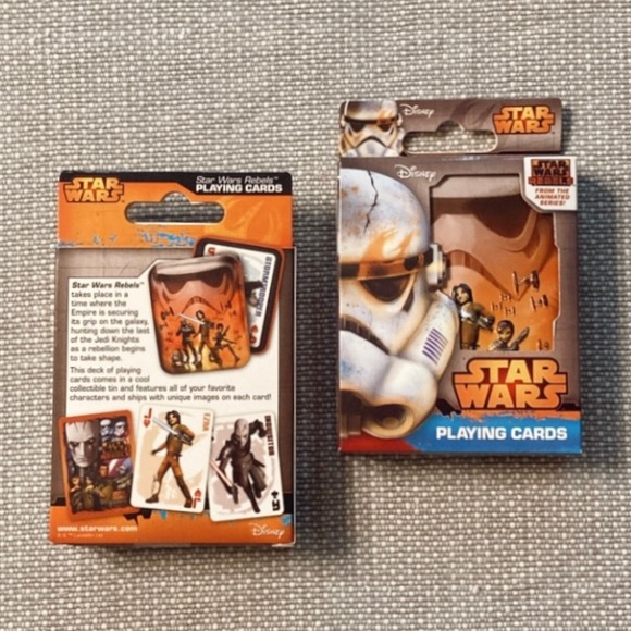 Disney's Star Wars Rebels Playing Cards - Picture 2 of 2